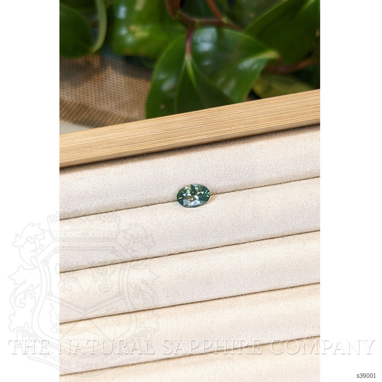 2.15 Ct. Yellowish Green Sapphire from Madagascar