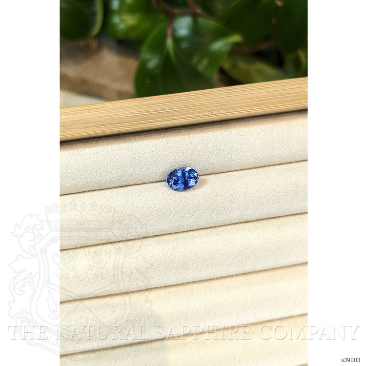 2.89 Ct. Blue Sapphire from Ceylon (Sri Lanka)
