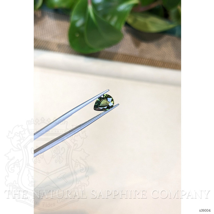 2.20 Ct. Yellowish Green Sapphire from Madagascar