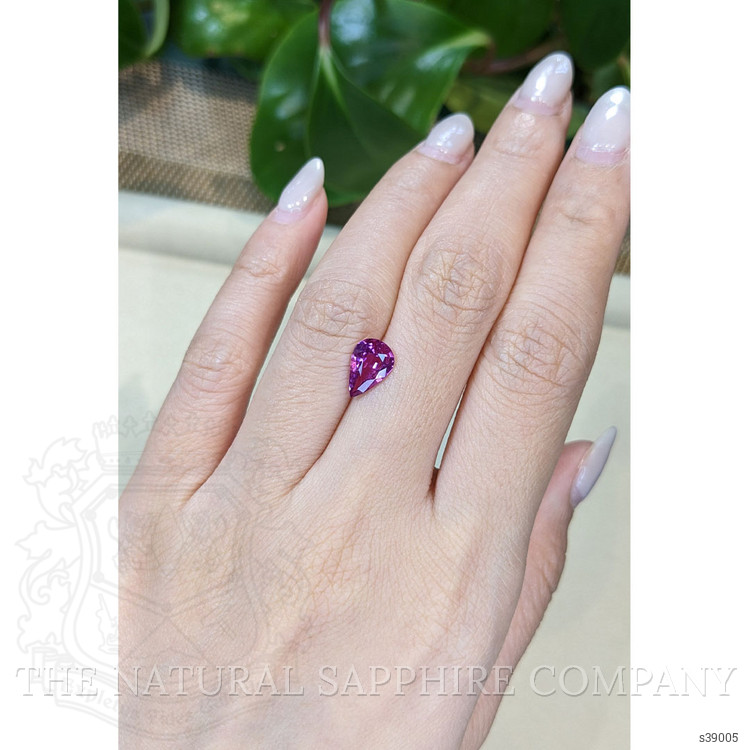 1.77 Ct. Pinkish Purple Sapphire from Madagascar