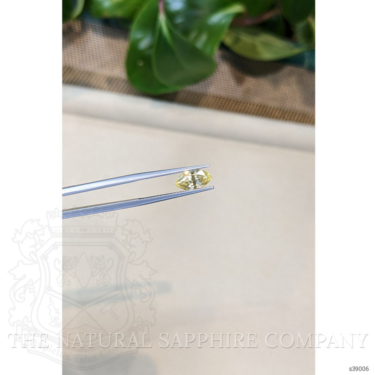 2.08 Ct. Yellow Sapphire from Ceylon (Sri Lanka)