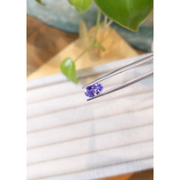 1.67 Ct. Violet Sapphire from Ceylon (Sri Lanka) Life Style