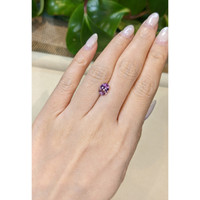 2.03 Ct. Purple Sapphire from Madagascar Life Style