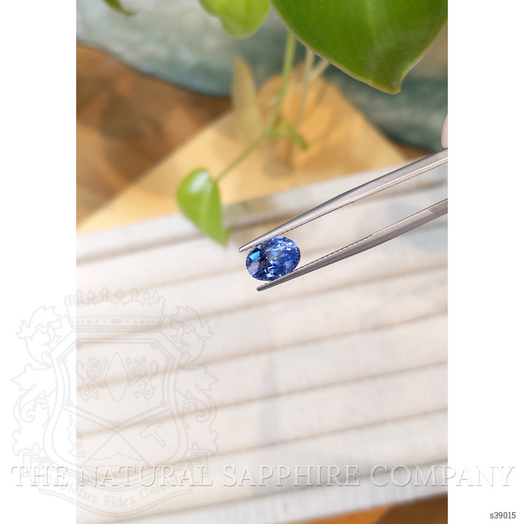 2.34 Ct. Blue Sapphire from Ceylon (Sri Lanka)