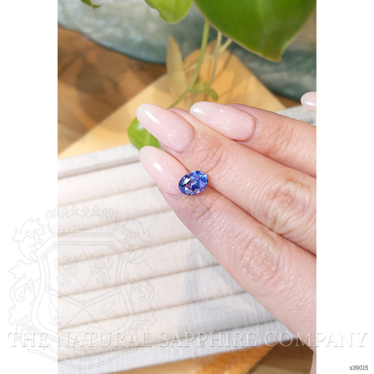 2.34 Ct. Blue Sapphire from Ceylon (Sri Lanka)
