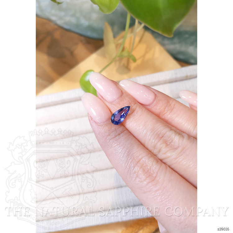 2.08 Ct. Blue Sapphire from Ceylon (Sri Lanka)
