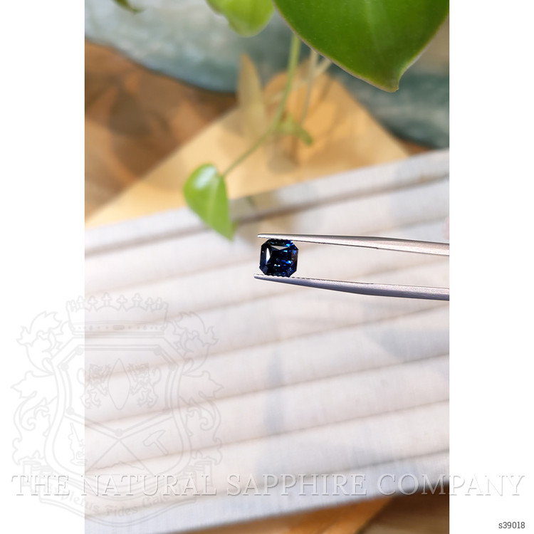 2.01 Ct. Greenish Blue Sapphire from Madagascar
