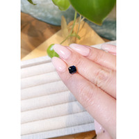 2.01 Ct. Greenish Blue Sapphire from Madagascar Life Style