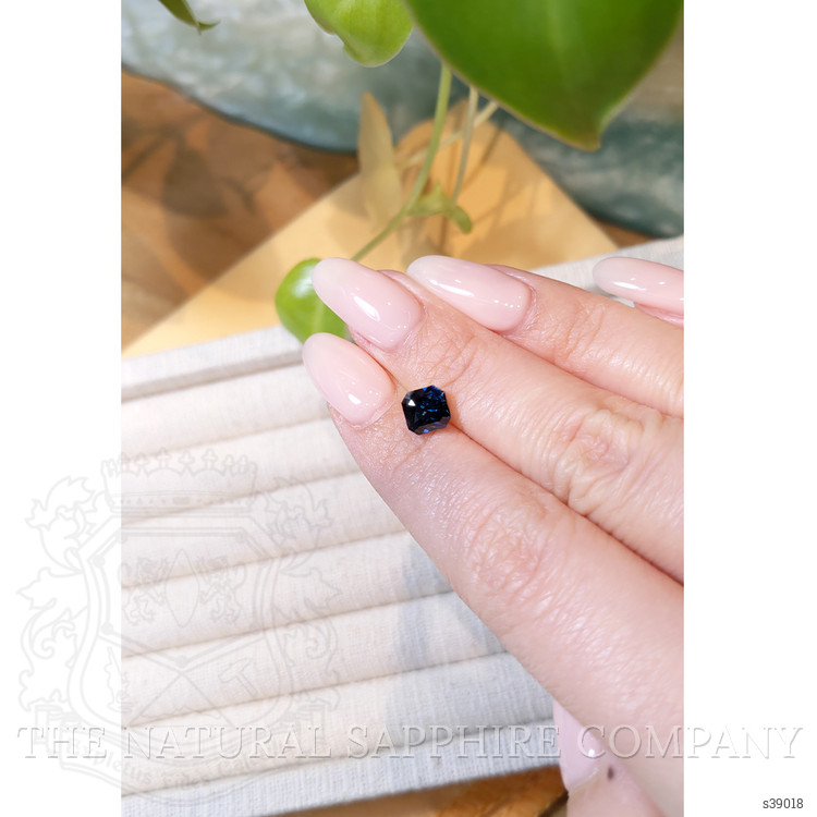 2.01 Ct. Greenish Blue Sapphire from Madagascar