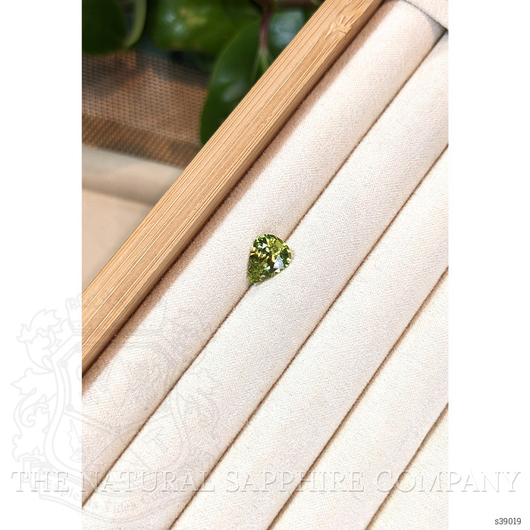 2.78 Ct. Yellowish Green Sapphire from Madagascar