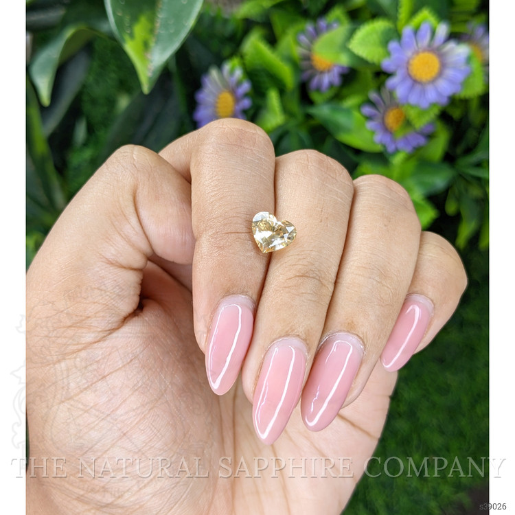 2.13 Ct. Peach Sapphire from Ceylon (Sri Lanka)