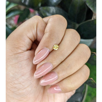 0.29 Ct. Yellow Sapphire from Ceylon (Sri Lanka) Life Style