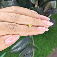 0.31 Ct. Yellow Sapphire from Ceylon (Sri Lanka) Life Style