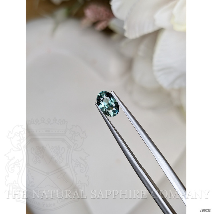 1.05 Ct. Bluish Green Sapphire from Madagascar