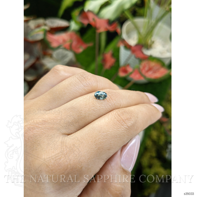 1.05 Ct. Bluish Green Sapphire from Madagascar