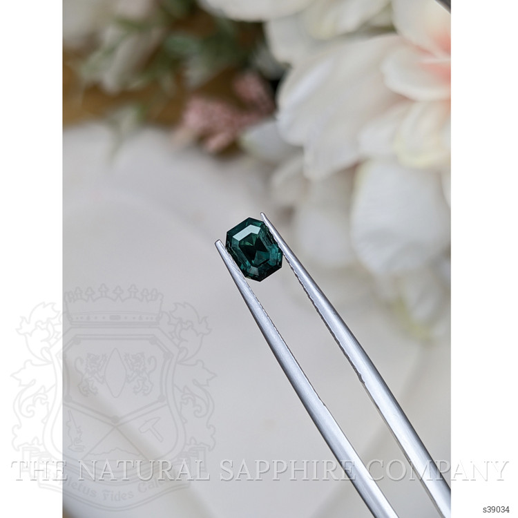 1.03 Ct. Bluish Green Sapphire from Madagascar