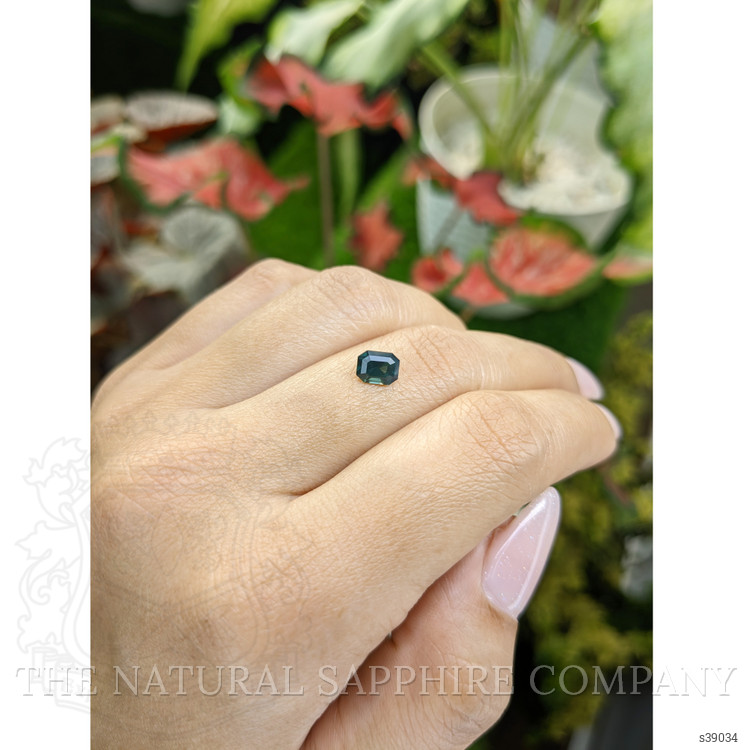 1.03 Ct. Bluish Green Sapphire from Madagascar