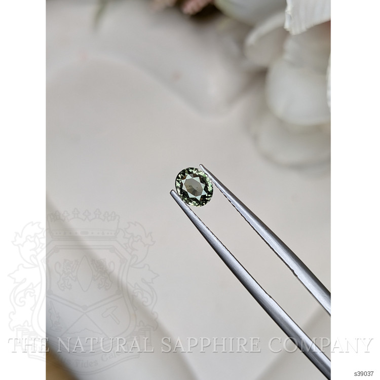 0.76 Ct. Green Sapphire from Madagascar