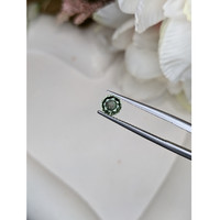 0.75 Ct. Green Sapphire from Madagascar Life Style