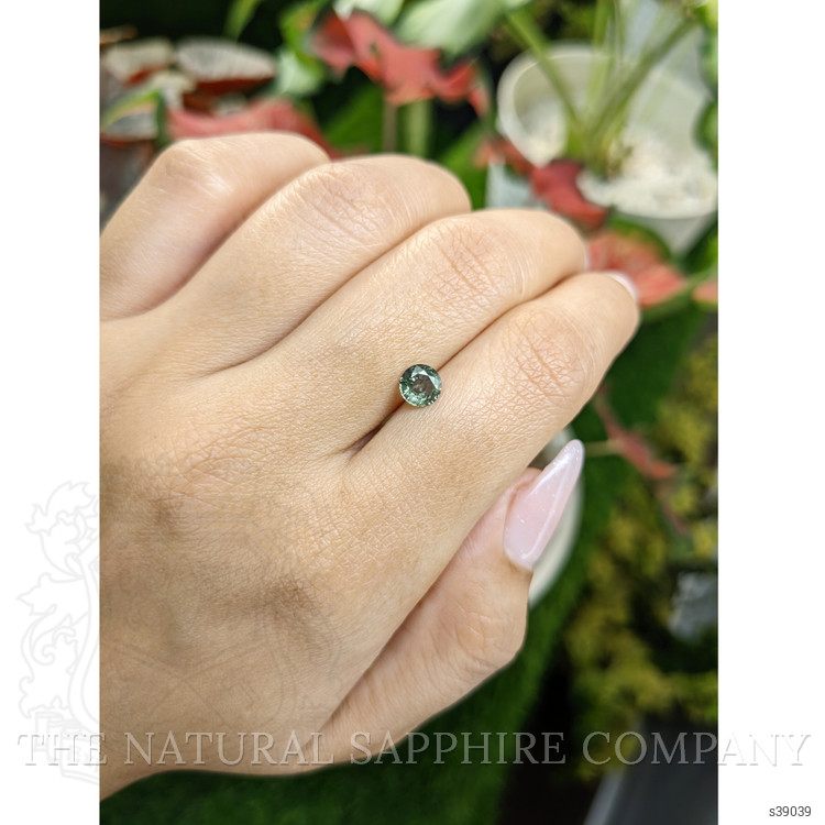 0.75 Ct. Green Sapphire from Madagascar