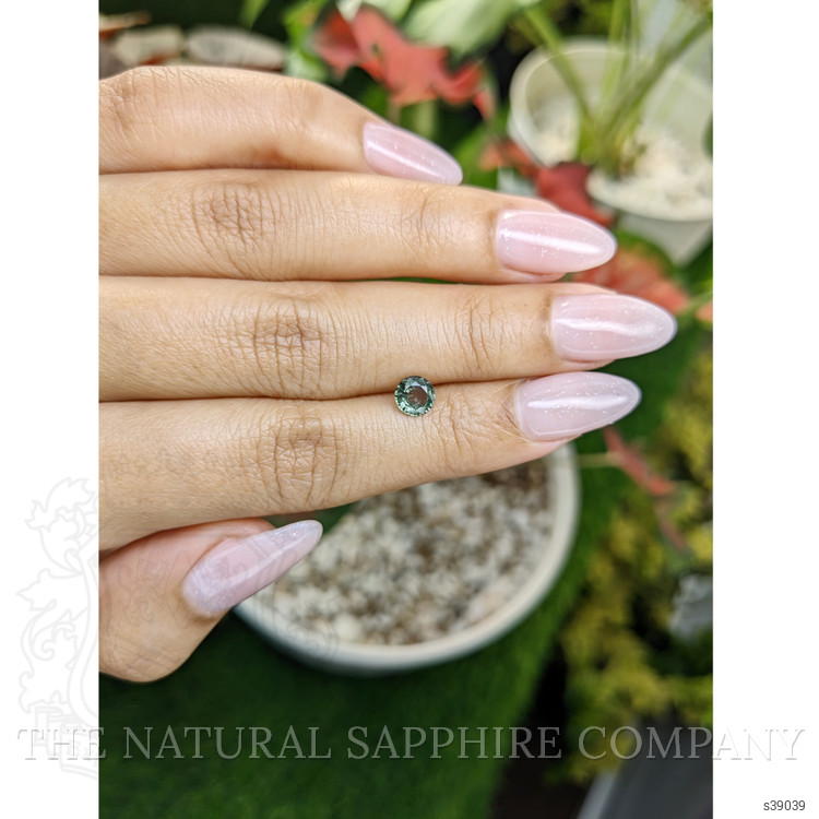 0.75 Ct. Green Sapphire from Madagascar