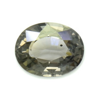 0.68 Ct. Brownish Green Sapphire from Ceylon (Sri Lanka) Video