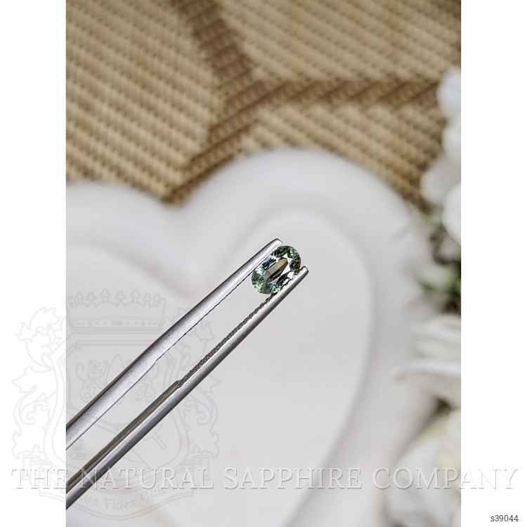 0.70 Ct. Brownish Green Sapphire from Madagascar