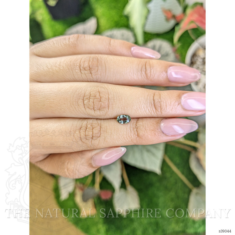 0.70 Ct. Brownish Green Sapphire from Madagascar