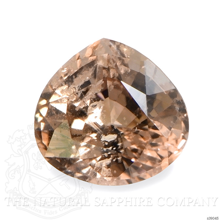 0.62 Ct. Peach Sapphire from Madagascar