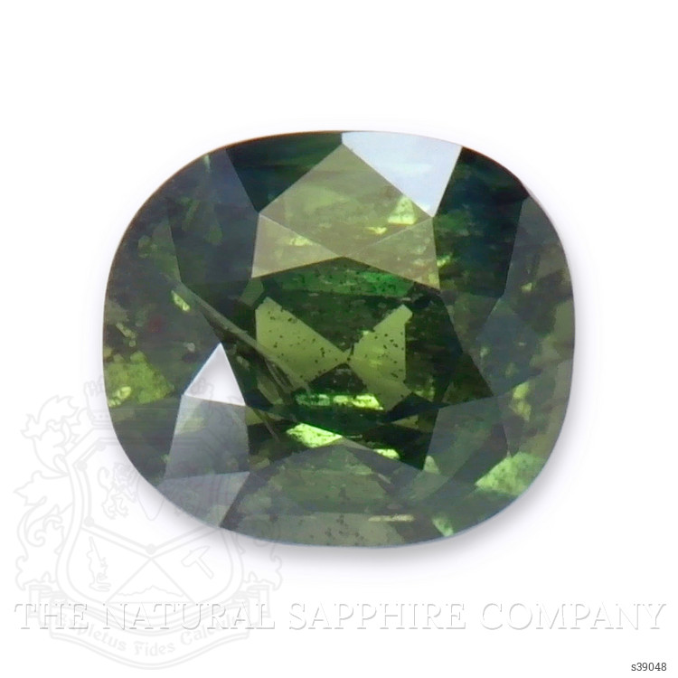 0.91 Ct. Green Sapphire from Ceylon (Sri Lanka)