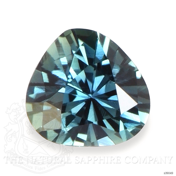 0.58 Ct. Greenish Blue Sapphire from Madagascar