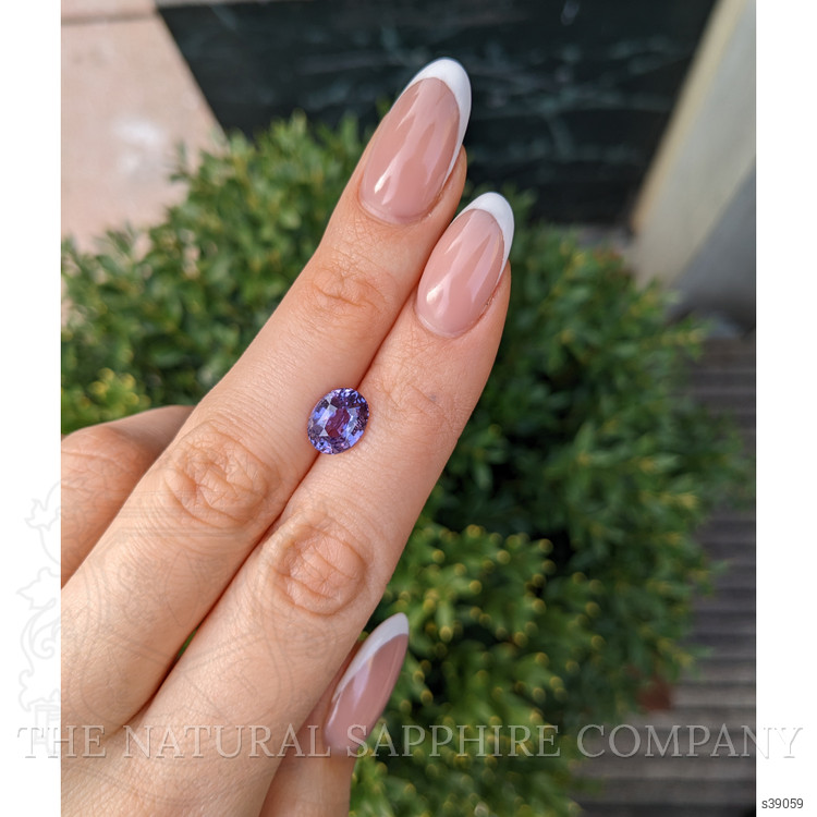 3.11 Ct. Purple Sapphire from Ceylon (Sri Lanka)