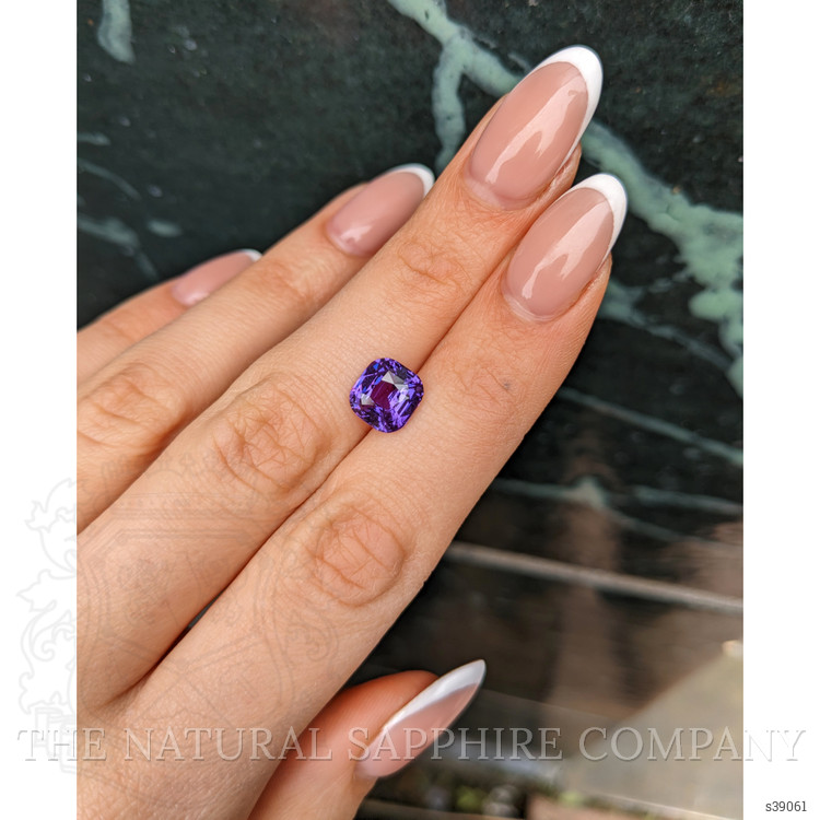 3.54 Ct. Purple Sapphire from Madagascar