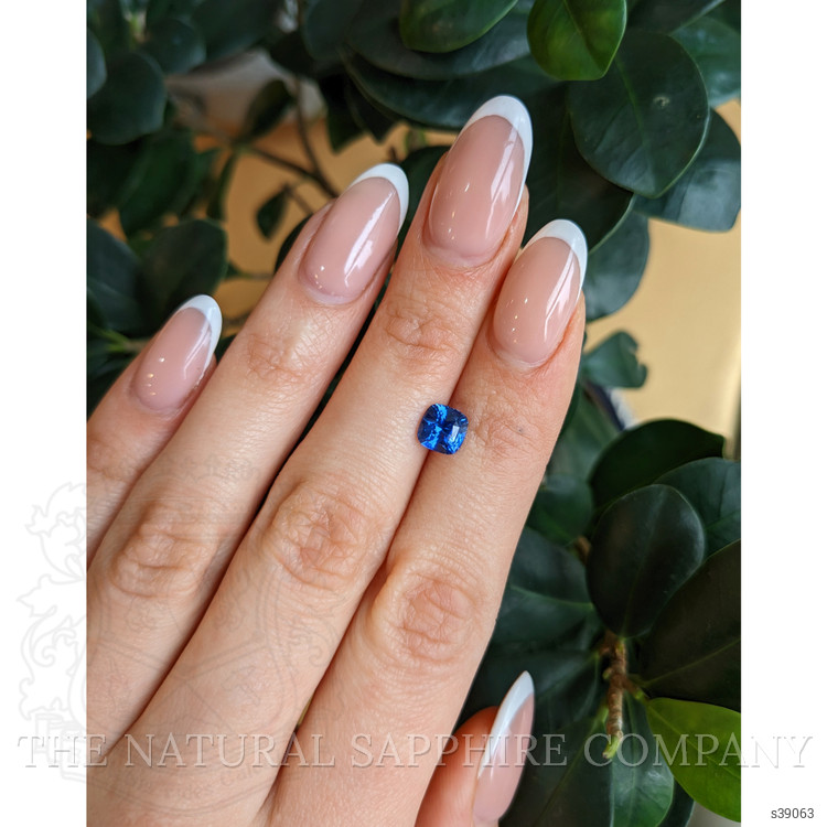 1.69 Ct. Blue Sapphire from Ceylon (Sri Lanka)