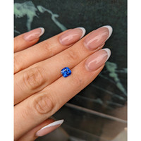 1.65 Ct. Blue Sapphire from Ceylon (Sri Lanka) Life Style