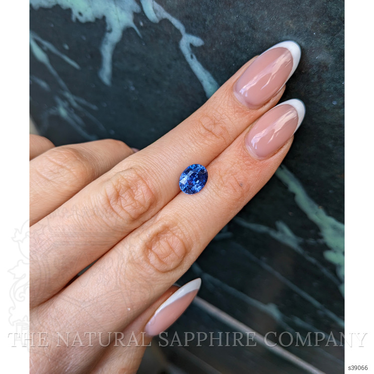 3.08 Ct. Blue Sapphire from Ceylon (Sri Lanka)