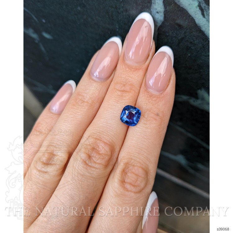 3.42 Ct. Blue Sapphire from Ceylon (Sri Lanka)