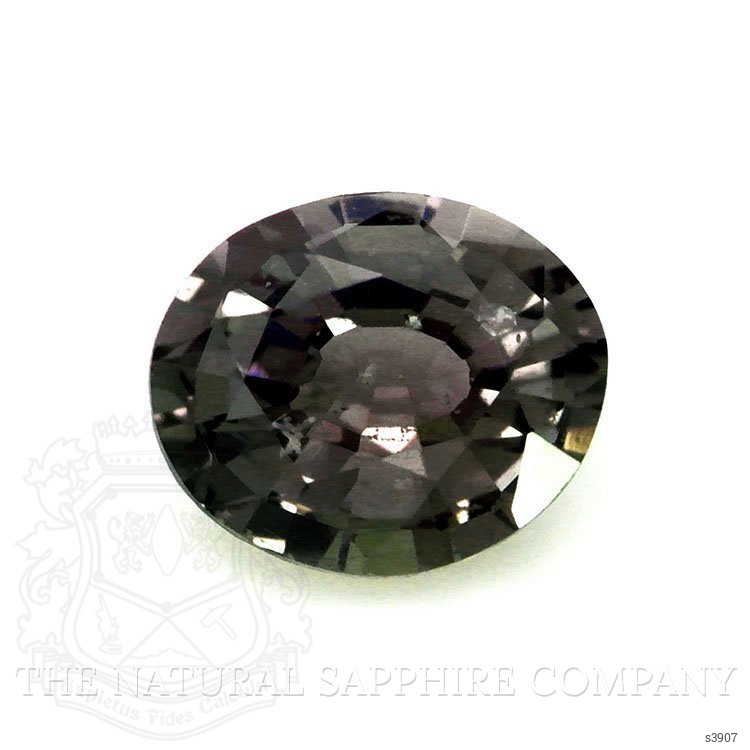 0.51 Ct. Greenish Brown Sapphire from Ceylon (Sri Lanka)