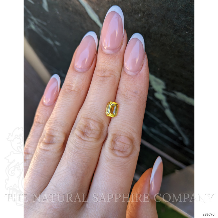 1.98 Ct. Yellow Sapphire from Ceylon (Sri Lanka)