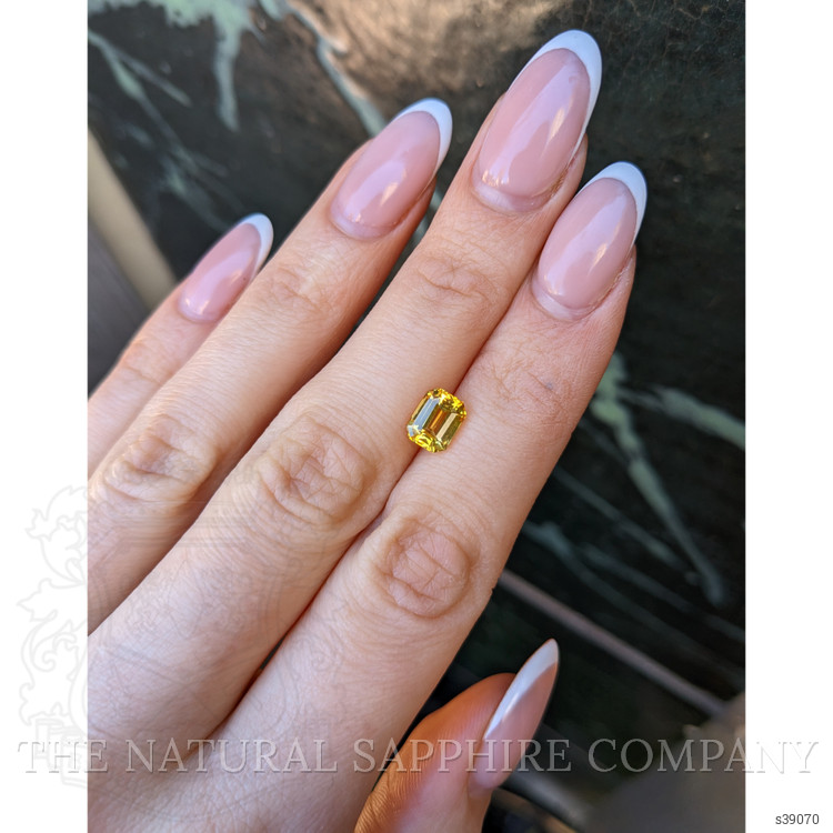 1.98 Ct. Yellow Sapphire from Ceylon (Sri Lanka)