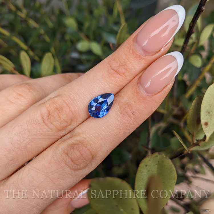 4.04 Ct. Blue Sapphire from Ceylon (Sri Lanka)