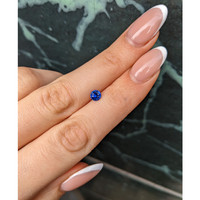 0.56 Ct. Blue Sapphire from Ceylon (Sri Lanka) Life Style
