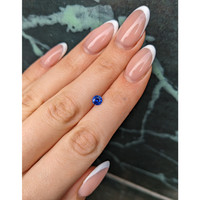 0.56 Ct. Blue Sapphire from Ceylon (Sri Lanka) Life Style