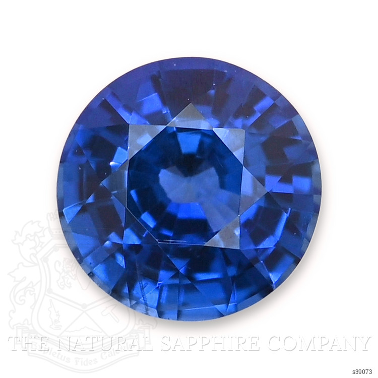 0.59 Ct. Blue Sapphire from Ceylon (Sri Lanka)