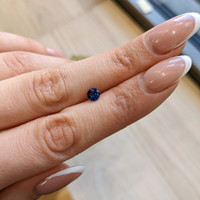 0.59 Ct. Blue Sapphire from Ceylon (Sri Lanka) Life Style