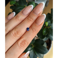 0.61 Ct. Blue Sapphire from Ceylon (Sri Lanka) Life Style