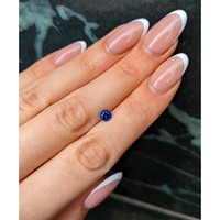0.67 Ct. Blue Sapphire from Ceylon (Sri Lanka) Life Style