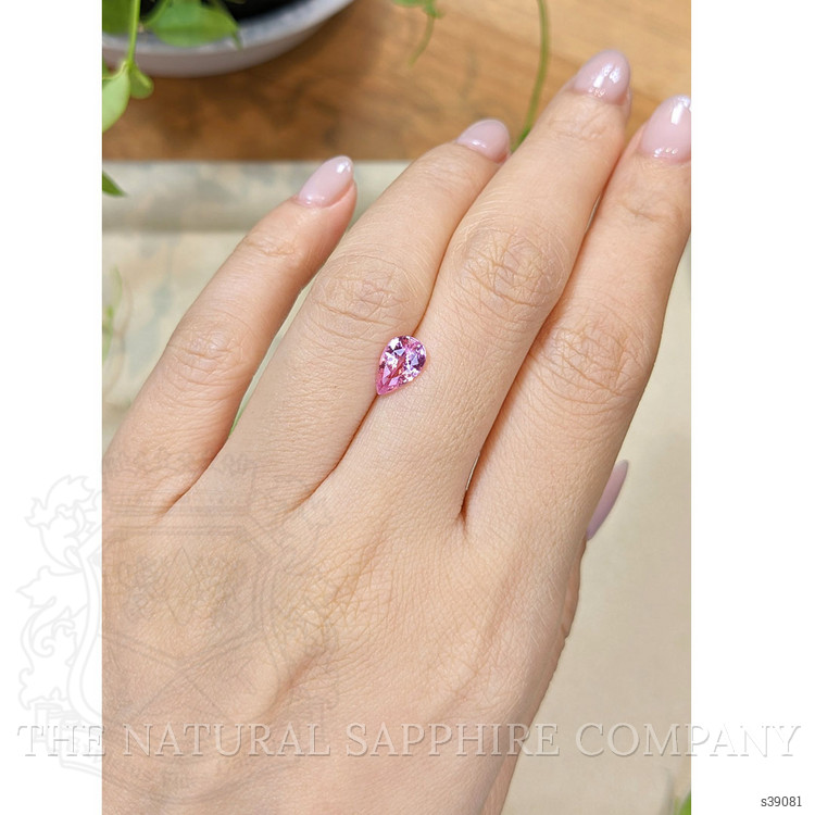 1.55 Ct. Pink Sapphire from Ceylon (Sri Lanka)