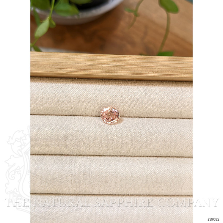2.01 Ct. Peach Sapphire from Ceylon (Sri Lanka)