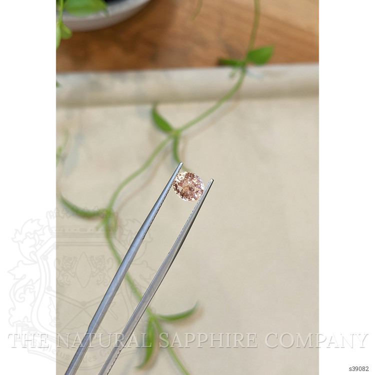 2.01 Ct. Peach Sapphire from Ceylon (Sri Lanka)
